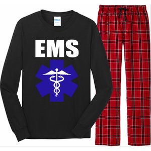 Ems Emt Paramedic Gift Emergency Medical Tech Long Sleeve Pajama Set