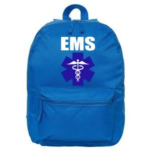 Ems Emt Paramedic Gift Emergency Medical Tech 16 in Basic Backpack