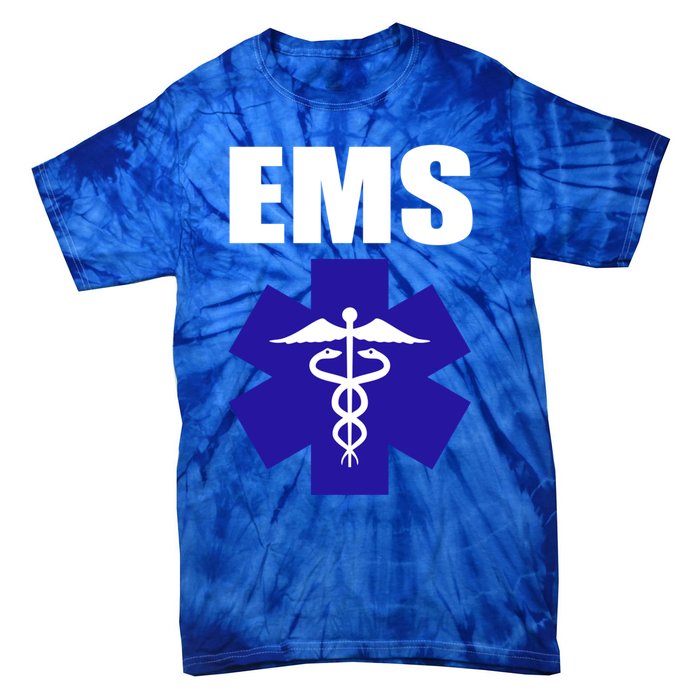 Ems Emt Paramedic Gift Emergency Medical Tech Tie-Dye T-Shirt