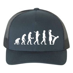 Educator Evolution PreSchool Nurturer Kindergarten Teacher Gift Yupoong Adult 5-Panel Trucker Hat