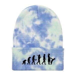 Educator Evolution PreSchool Nurturer Kindergarten Teacher Gift Tie Dye 12in Knit Beanie