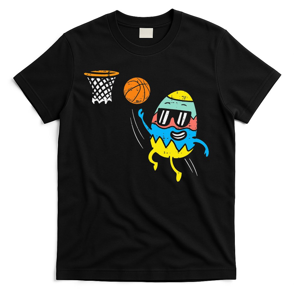 Easter Egg Playing Basketball Cute Sports T-Shirt