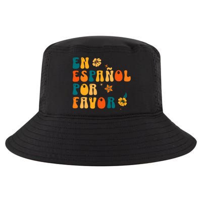 En EspañOl Por Favor Spanish Teacher Cool Comfort Performance Bucket Hat