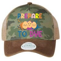 Easter Eggs PREPARE TO DYE Funny Easter Day Legacy Tie Dye Trucker Hat
