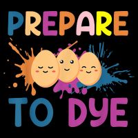Easter Eggs PREPARE TO DYE Funny Easter Day 16 in Basic Backpack