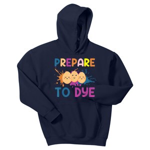 Easter Eggs PREPARE TO DYE Funny Easter Day Kids Hoodie