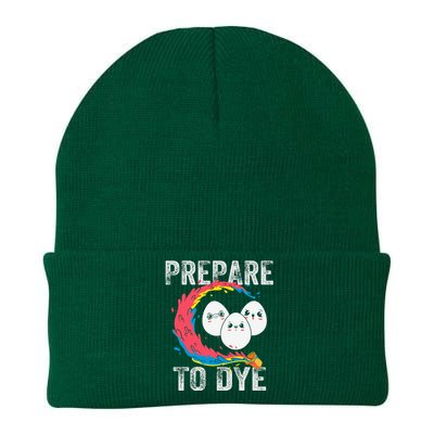 Easter Eggs PREPARE TO DYE Funny Easter Day Knit Cap Winter Beanie