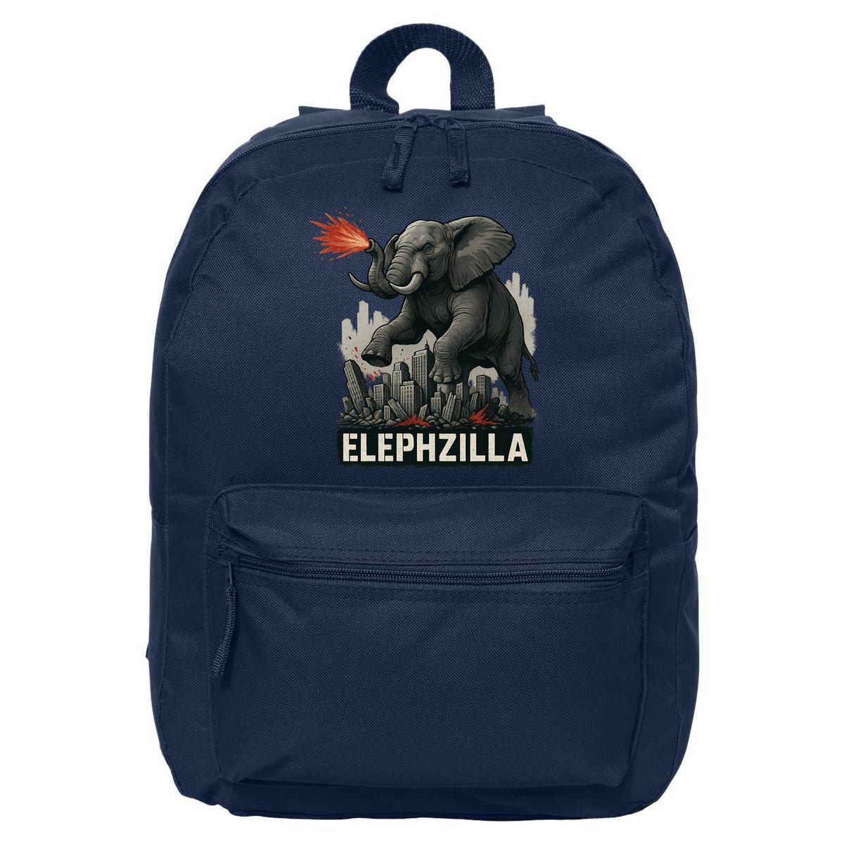 Elephent Elephzilla Parody In Action 16 in Basic Backpack
