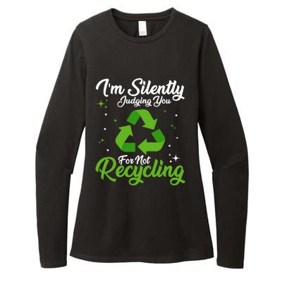 Ecologist Environmental Protection, Recycling Earth Day Womens CVC Long Sleeve Shirt