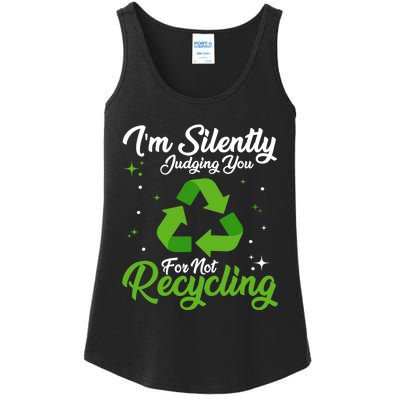 Ecologist Environmental Protection, Recycling Earth Day Ladies Essential Tank