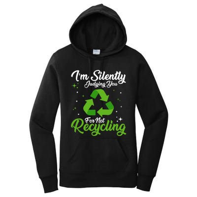 Ecologist Environmental Protection, Recycling Earth Day Women's Pullover Hoodie