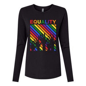 Equality Womens Cotton Relaxed Long Sleeve T-Shirt