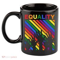 Equality 11oz C Handle Ceramic Mug
