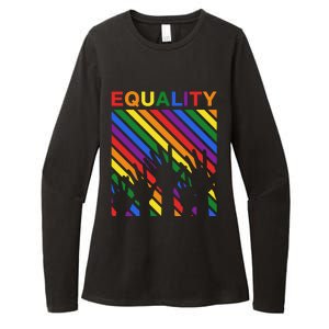 Equality Womens CVC Long Sleeve Shirt