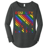 Equality Women's Perfect Tri Tunic Long Sleeve Shirt