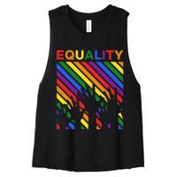 Equality Women's Racerback Cropped Tank