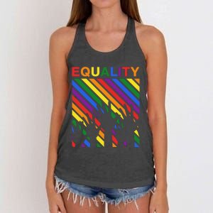 Equality Women's Knotted Racerback Tank