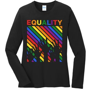 Equality Ladies Long Sleeve Shirt