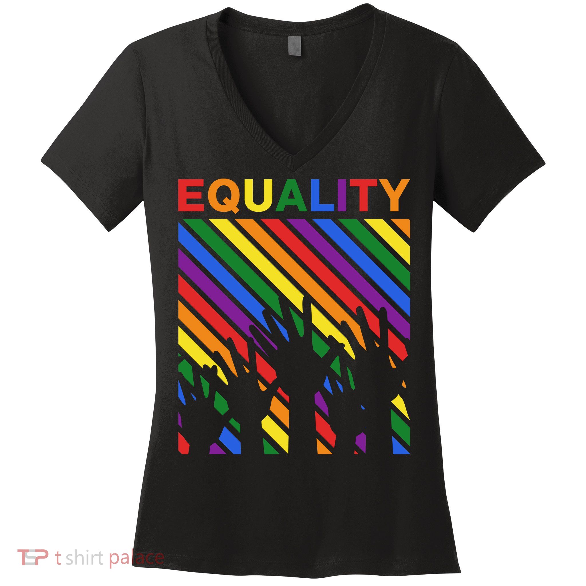 Equality Women's V-Neck T-Shirt