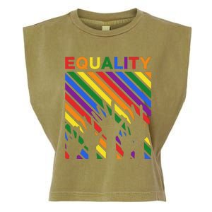 Equality Garment-Dyed Women's Muscle Tee