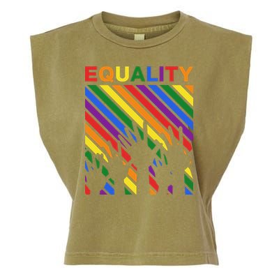 Equality Garment-Dyed Women's Muscle Tee
