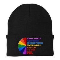 Equality Equal Rights For Others Its Not Pie Knit Cap Winter Beanie