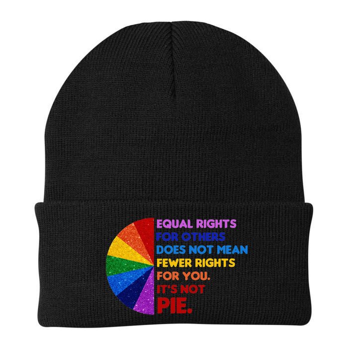 Equality Equal Rights For Others Its Not Pie Knit Cap Winter Beanie