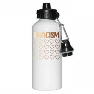 Eracism Erase Racism Antiracism Hu Rights Meaningful Gift Aluminum Water Bottle