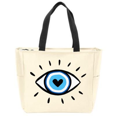 Evil Eye Spiritual Aesthetic Esoteric Mystical Themed Zip Tote Bag