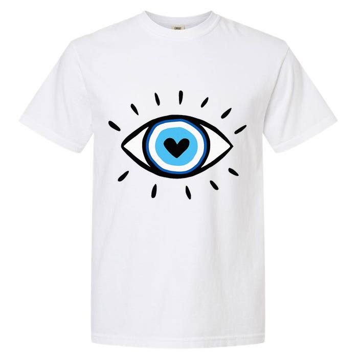 Evil Eye Spiritual Aesthetic Esoteric Mystical Themed Garment-Dyed Heavyweight T-Shirt