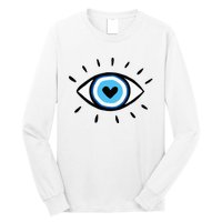 Evil Eye Spiritual Aesthetic Esoteric Mystical Themed Long Sleeve Shirt