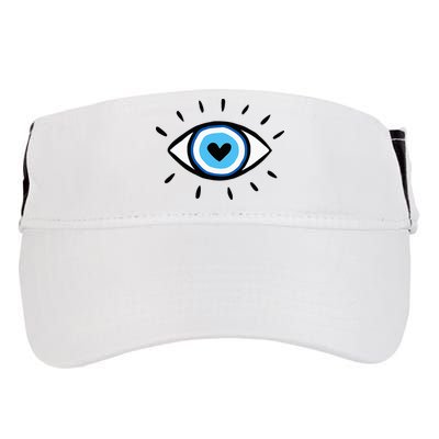 Evil Eye Spiritual Aesthetic Esoteric Mystical Themed Adult Drive Performance Visor