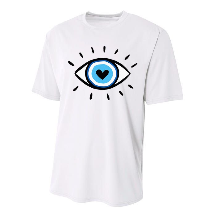 Evil Eye Spiritual Aesthetic Esoteric Mystical Themed Performance Sprint T-Shirt