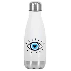 Evil Eye Spiritual Aesthetic Esoteric Mystical Themed Stainless Steel Insulated Water Bottle