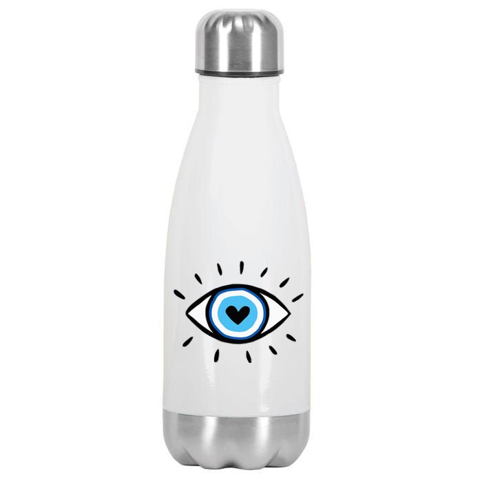 Evil Eye Spiritual Aesthetic Esoteric Mystical Themed Stainless Steel Insulated Water Bottle