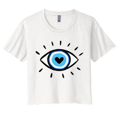 Evil Eye Spiritual Aesthetic Esoteric Mystical Themed Crop Top