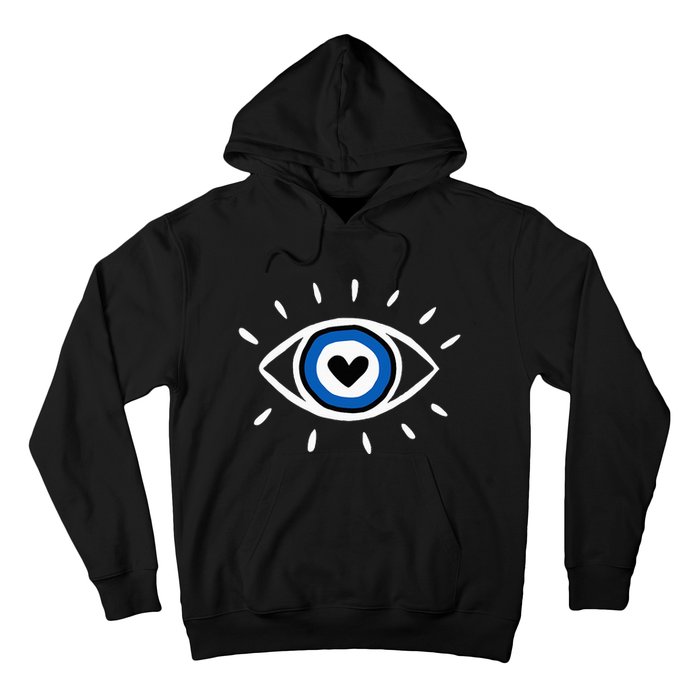 Evil Eye Spiritual Protection Esoteric Mystical Themed Hoodie