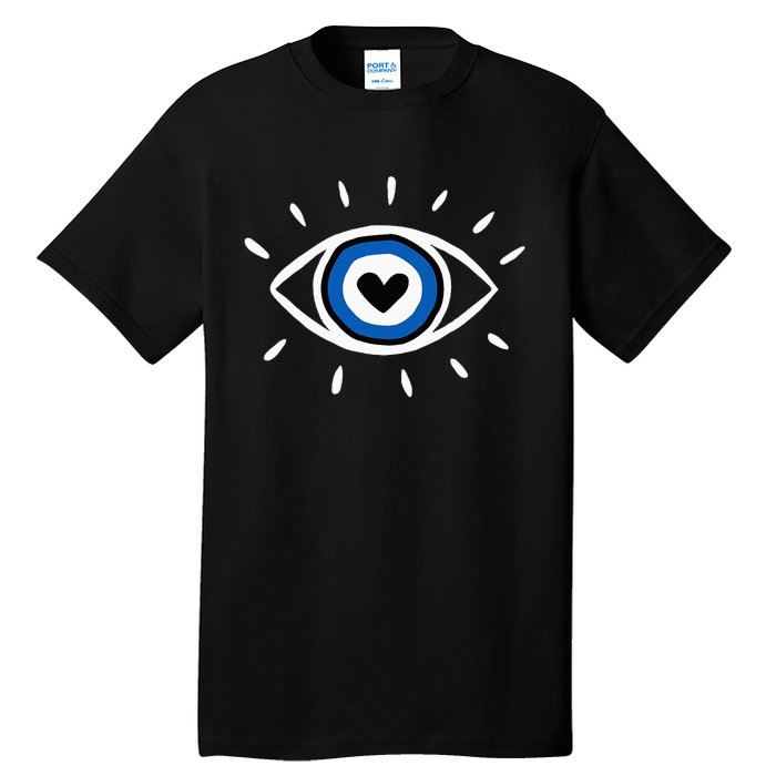 Evil Eye Spiritual Protection Esoteric Mystical Themed Tall T-Shirt