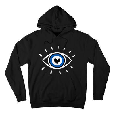 Evil Eye Spiritual Protection Esoteric Mystical Themed Tall Hoodie