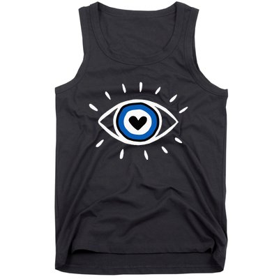 Evil Eye Spiritual Protection Esoteric Mystical Themed Tank Top