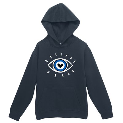 Evil Eye Spiritual Protection Esoteric Mystical Themed Urban Pullover Hoodie