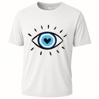 Evil Eye Spiritual Aesthetic Esoteric Mystical Themed Cooling Performance Crew T-Shirt