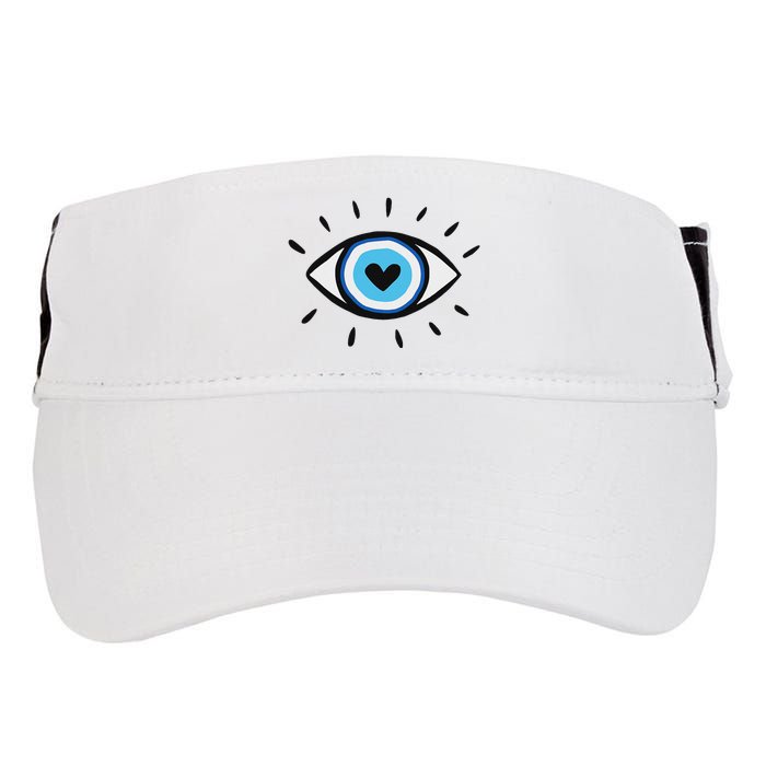Evil Eye Spiritual Aesthetic Esoteric Mystical Themed Adult Drive Performance Visor