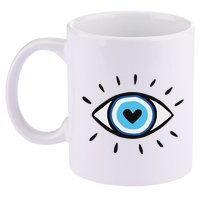 Evil Eye Spiritual Aesthetic Esoteric Mystical Themed 11oz C Handle Ceramic Mug