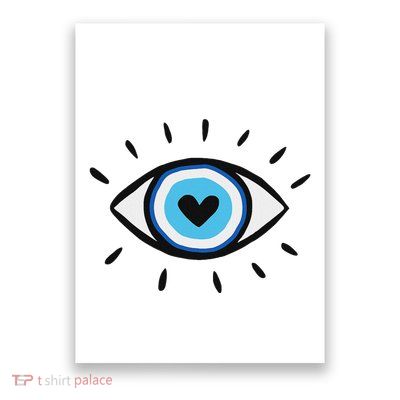 Evil Eye Spiritual Aesthetic Esoteric Mystical Themed Poster