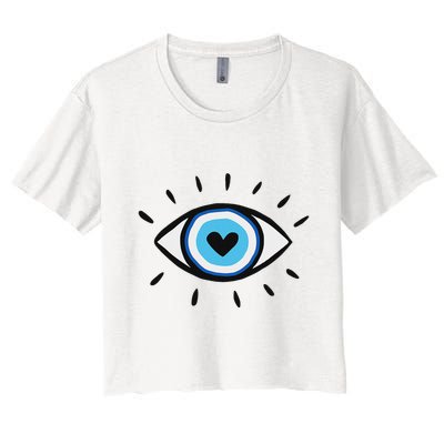 Evil Eye Spiritual Aesthetic Esoteric Mystical Themed Crop Top