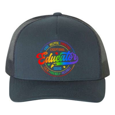 Exceptional Educator Squad Special Education Yupoong Adult 5-Panel Trucker Hat