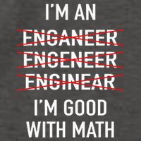 Engineer Engineering Student IM Good At Math Vector Backpack