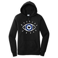 Evil Eye Spiritual Protection Esoteric Mystical Themed Women's Pullover Hoodie