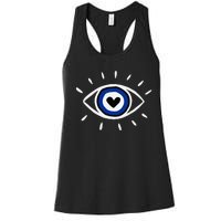 Evil Eye Spiritual Protection Esoteric Mystical Themed Women's Racerback Tank